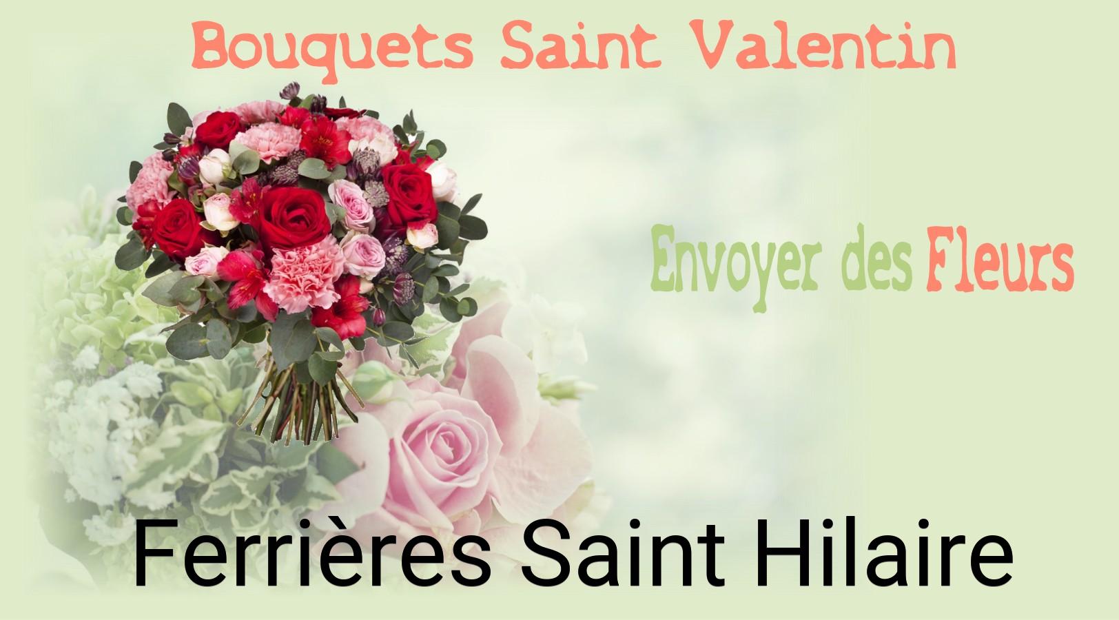 Roses de Saint-Valentin livrées à Ferrières-Saint-Hilaire